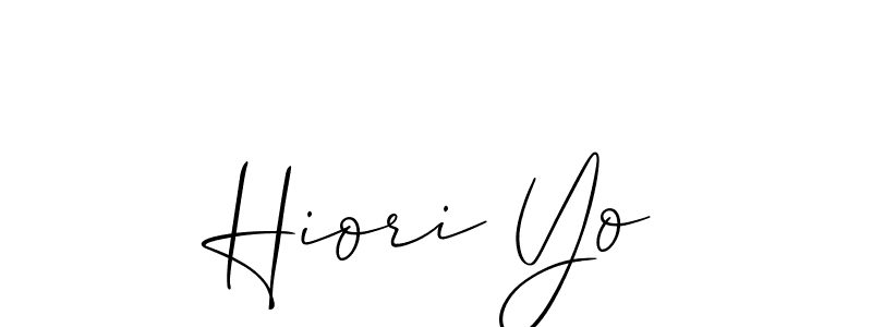 if you are searching for the best signature style for your name Hiori Yo. so please give up your signature search. here we have designed multiple signature styles  using Allison_Script. Hiori Yo signature style 2 images and pictures png