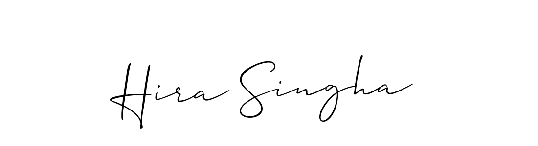 How to Draw Hira Singha signature style? Allison_Script is a latest design signature styles for name Hira Singha. Hira Singha signature style 2 images and pictures png