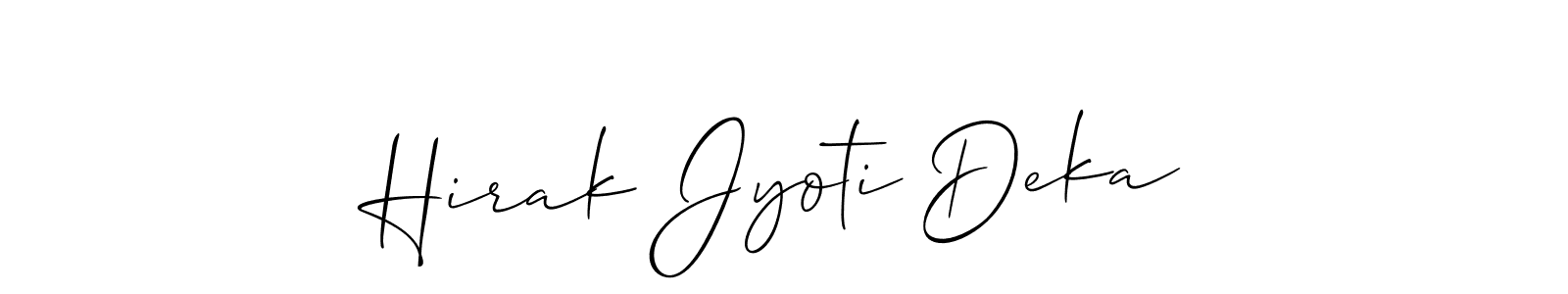 Best and Professional Signature Style for Hirak Jyoti Deka. Allison_Script Best Signature Style Collection. Hirak Jyoti Deka signature style 2 images and pictures png