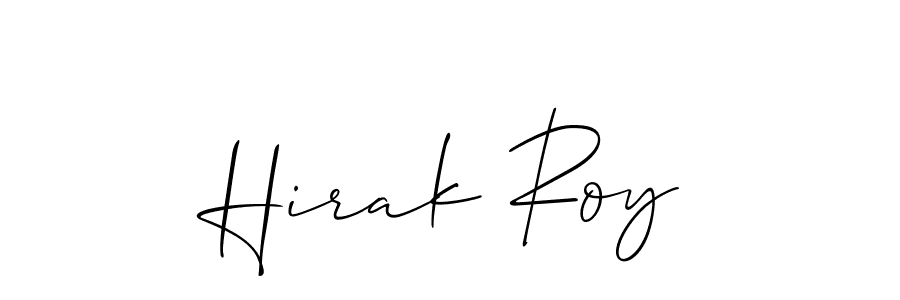 if you are searching for the best signature style for your name Hirak Roy. so please give up your signature search. here we have designed multiple signature styles  using Allison_Script. Hirak Roy signature style 2 images and pictures png