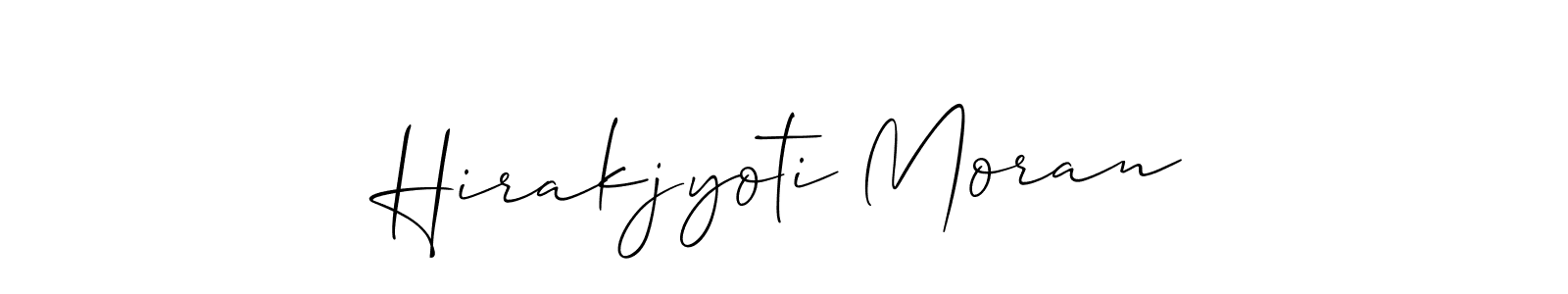 Best and Professional Signature Style for Hirakjyoti Moran. Allison_Script Best Signature Style Collection. Hirakjyoti Moran signature style 2 images and pictures png