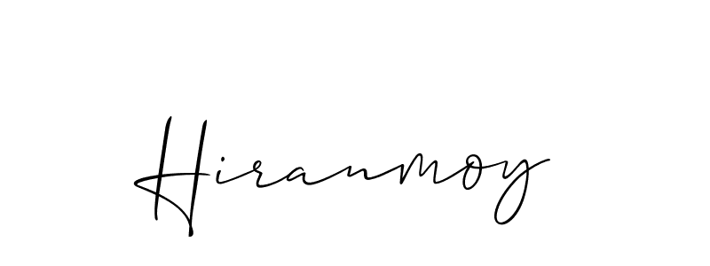 Also You can easily find your signature by using the search form. We will create Hiranmoy name handwritten signature images for you free of cost using Allison_Script sign style. Hiranmoy signature style 2 images and pictures png