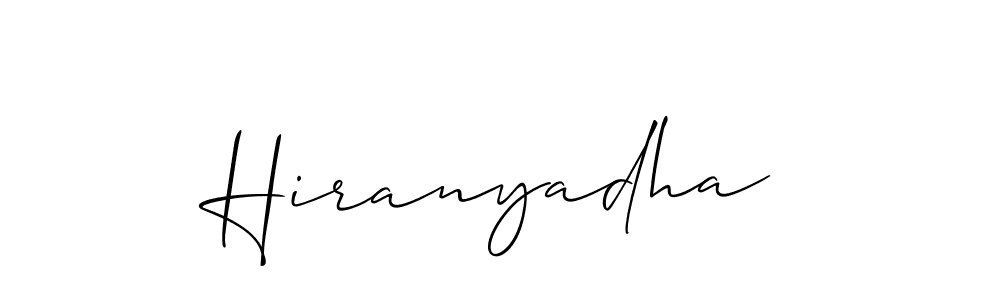 The best way (Allison_Script) to make a short signature is to pick only two or three words in your name. The name Hiranyadha include a total of six letters. For converting this name. Hiranyadha signature style 2 images and pictures png