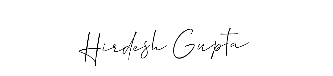 Hirdesh Gupta stylish signature style. Best Handwritten Sign (Allison_Script) for my name. Handwritten Signature Collection Ideas for my name Hirdesh Gupta. Hirdesh Gupta signature style 2 images and pictures png