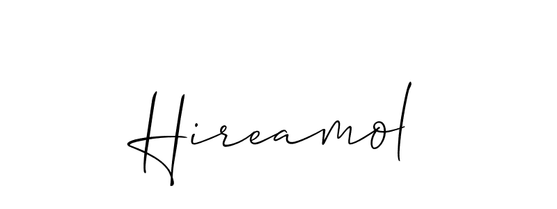 Here are the top 10 professional signature styles for the name Hireamol. These are the best autograph styles you can use for your name. Hireamol signature style 2 images and pictures png