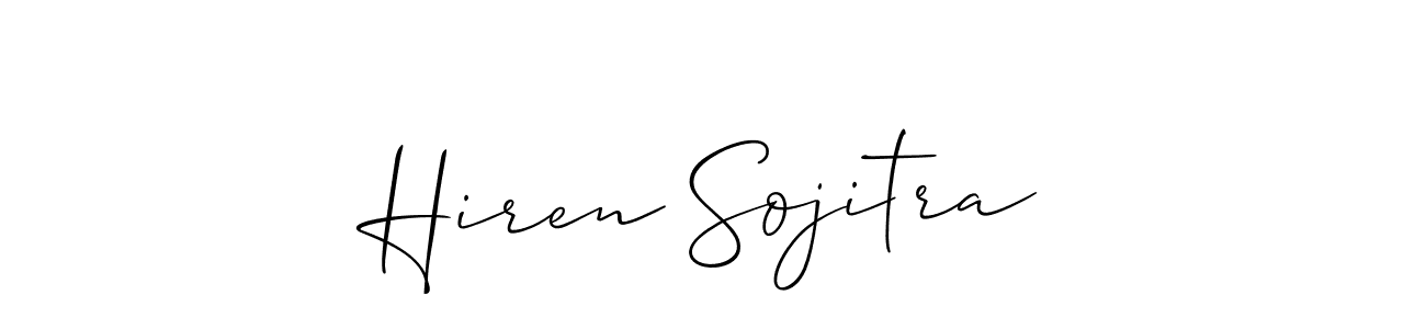 Check out images of Autograph of Hiren Sojitra name. Actor Hiren Sojitra Signature Style. Allison_Script is a professional sign style online. Hiren Sojitra signature style 2 images and pictures png