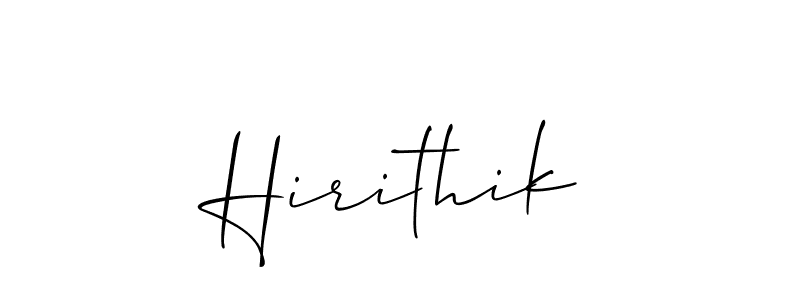 if you are searching for the best signature style for your name Hirithik. so please give up your signature search. here we have designed multiple signature styles  using Allison_Script. Hirithik signature style 2 images and pictures png