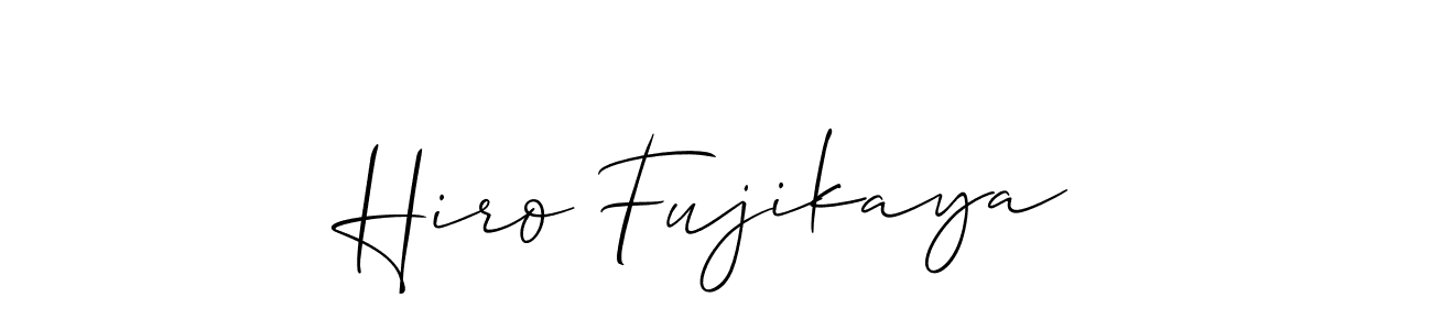 Make a beautiful signature design for name Hiro Fujikaya. Use this online signature maker to create a handwritten signature for free. Hiro Fujikaya signature style 2 images and pictures png