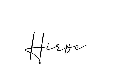 Once you've used our free online signature maker to create your best signature Allison_Script style, it's time to enjoy all of the benefits that Hiroe name signing documents. Hiroe signature style 2 images and pictures png