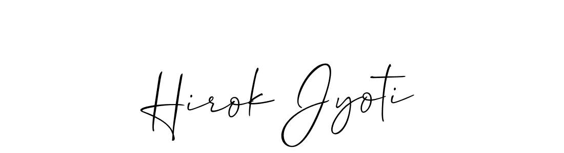 Best and Professional Signature Style for Hirok Jyoti. Allison_Script Best Signature Style Collection. Hirok Jyoti signature style 2 images and pictures png