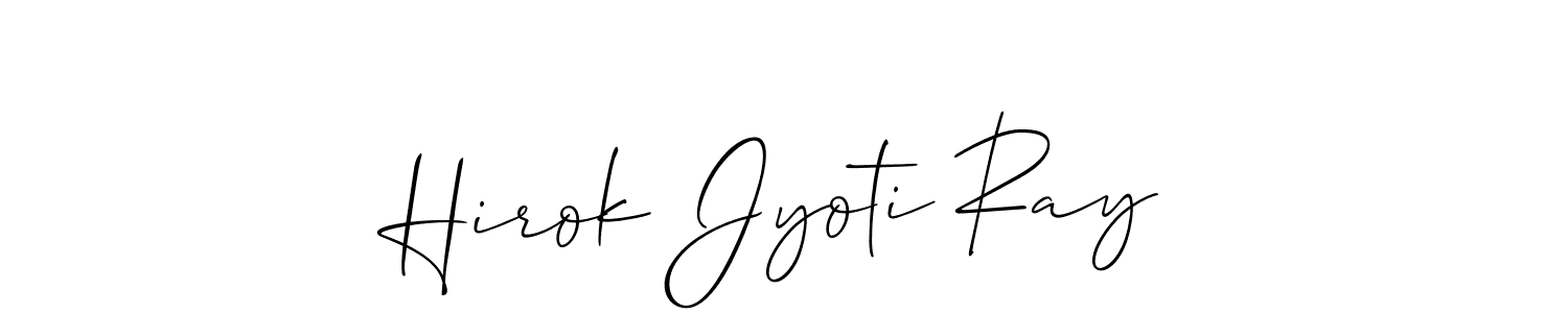 Once you've used our free online signature maker to create your best signature Allison_Script style, it's time to enjoy all of the benefits that Hirok Jyoti Ray name signing documents. Hirok Jyoti Ray signature style 2 images and pictures png