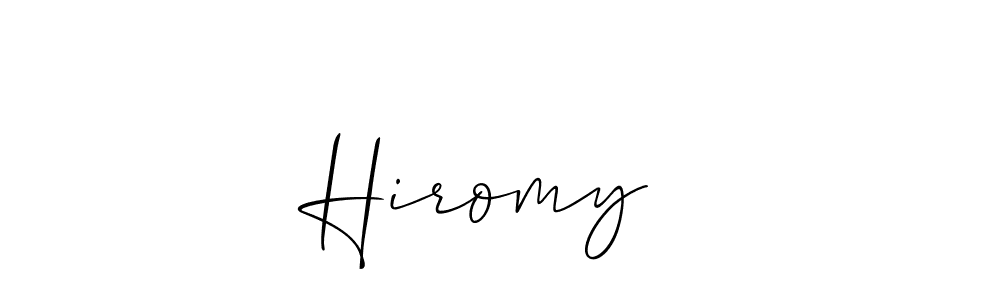 It looks lik you need a new signature style for name Hiromy ✨. Design unique handwritten (Allison_Script) signature with our free signature maker in just a few clicks. Hiromy ✨ signature style 2 images and pictures png