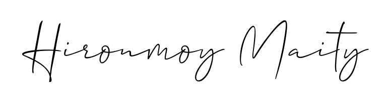 The best way (Allison_Script) to make a short signature is to pick only two or three words in your name. For converting this name Hironmoy Maity. Hironmoy Maity signature style 2 images and pictures png