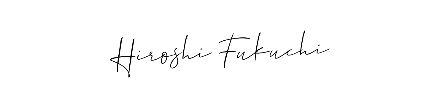 if you are searching for the best signature style for your name Hiroshi Fukuchi. so please give up your signature search. here we have designed multiple signature styles  using Allison_Script. Hiroshi Fukuchi signature style 2 images and pictures png