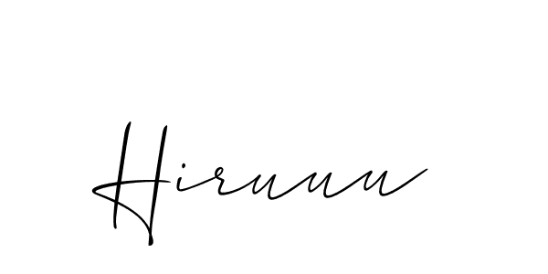 Check out images of Autograph of Hiruuu name. Actor Hiruuu Signature Style. Allison_Script is a professional sign style online. Hiruuu signature style 2 images and pictures png