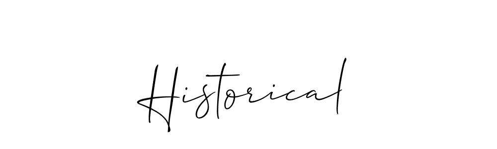 Make a beautiful signature design for name Historical. Use this online signature maker to create a handwritten signature for free. Historical signature style 2 images and pictures png