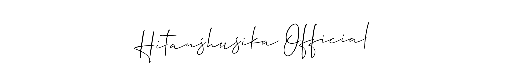 See photos of Hitanshusika Official official signature by Spectra . Check more albums & portfolios. Read reviews & check more about Allison_Script font. Hitanshusika Official signature style 2 images and pictures png