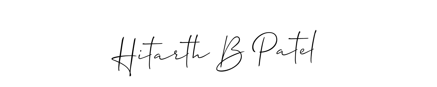 Once you've used our free online signature maker to create your best signature Allison_Script style, it's time to enjoy all of the benefits that Hitarth B Patel name signing documents. Hitarth B Patel signature style 2 images and pictures png