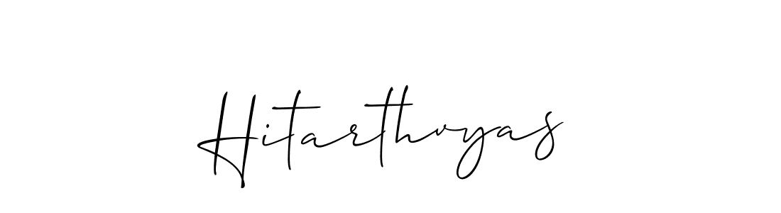 Hitarthvyas stylish signature style. Best Handwritten Sign (Allison_Script) for my name. Handwritten Signature Collection Ideas for my name Hitarthvyas. Hitarthvyas signature style 2 images and pictures png