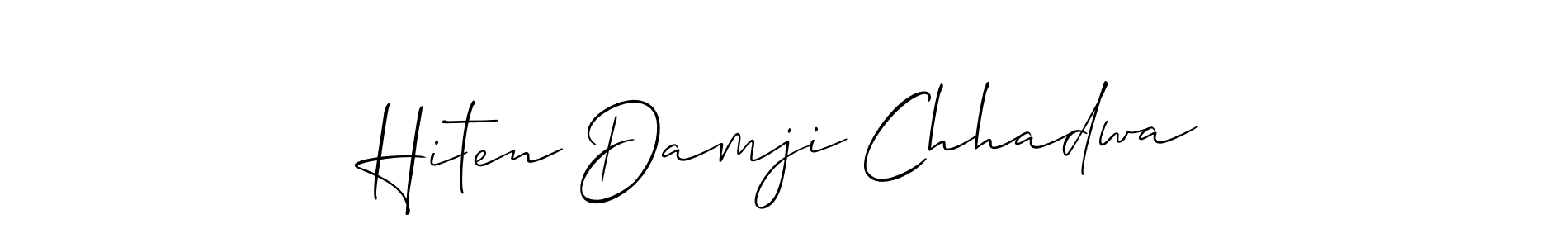 Here are the top 10 professional signature styles for the name Hiten Damji Chhadwa. These are the best autograph styles you can use for your name. Hiten Damji Chhadwa signature style 2 images and pictures png