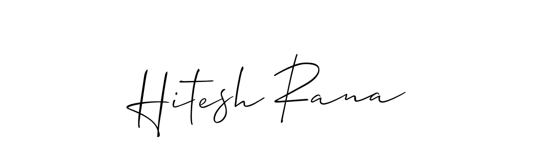 Also You can easily find your signature by using the search form. We will create Hitesh Rana name handwritten signature images for you free of cost using Allison_Script sign style. Hitesh Rana signature style 2 images and pictures png