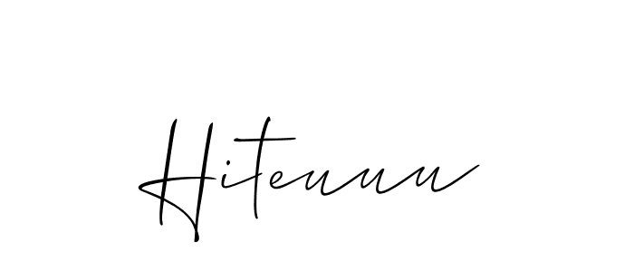 Here are the top 10 professional signature styles for the name Hiteuuu. These are the best autograph styles you can use for your name. Hiteuuu signature style 2 images and pictures png