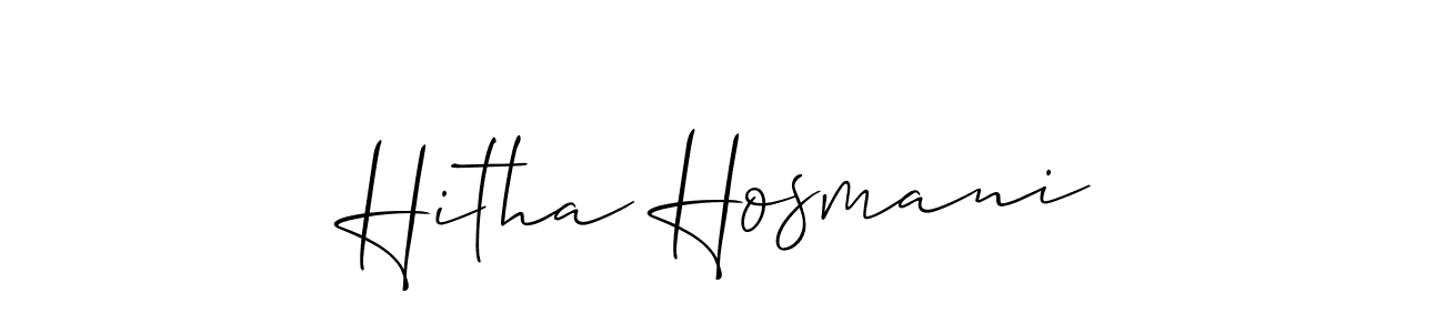 Here are the top 10 professional signature styles for the name Hitha Hosmani. These are the best autograph styles you can use for your name. Hitha Hosmani signature style 2 images and pictures png