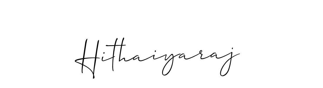 Similarly Allison_Script is the best handwritten signature design. Signature creator online .You can use it as an online autograph creator for name Hithaiyaraj. Hithaiyaraj signature style 2 images and pictures png