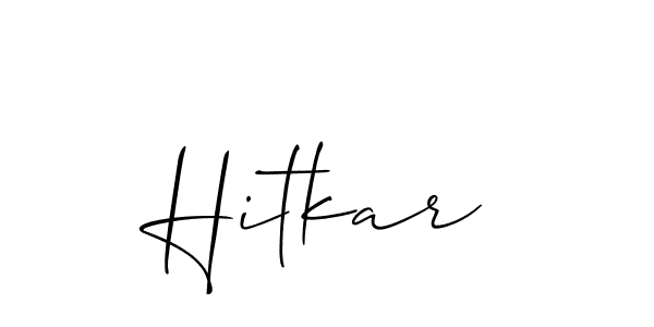 This is the best signature style for the Hitkar name. Also you like these signature font (Allison_Script). Mix name signature. Hitkar signature style 2 images and pictures png