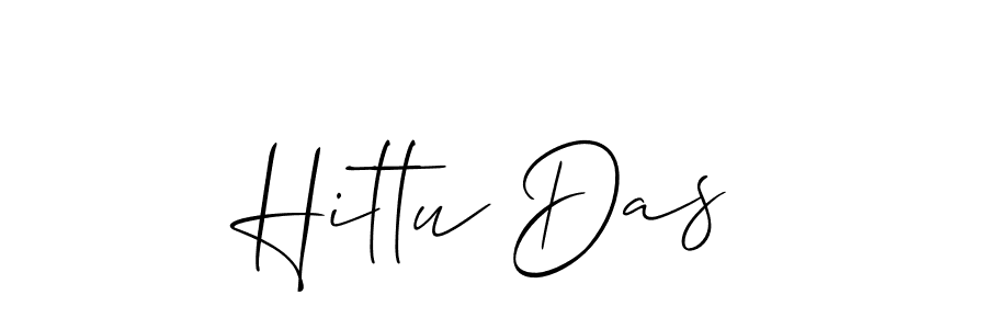 How to Draw Hittu Das signature style? Allison_Script is a latest design signature styles for name Hittu Das. Hittu Das signature style 2 images and pictures png