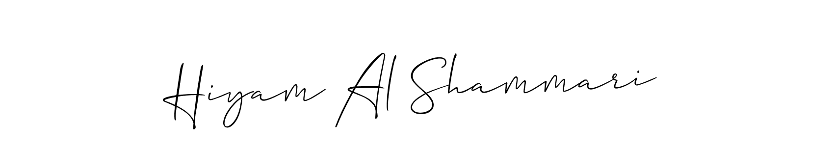 You can use this online signature creator to create a handwritten signature for the name Hiyam Al Shammari. This is the best online autograph maker. Hiyam Al Shammari signature style 2 images and pictures png