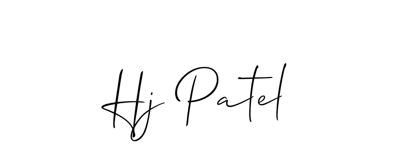 You can use this online signature creator to create a handwritten signature for the name Hj Patel. This is the best online autograph maker. Hj Patel signature style 2 images and pictures png