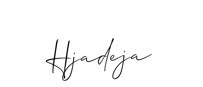 Here are the top 10 professional signature styles for the name Hjadeja. These are the best autograph styles you can use for your name. Hjadeja signature style 2 images and pictures png