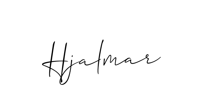 Hjalmar stylish signature style. Best Handwritten Sign (Allison_Script) for my name. Handwritten Signature Collection Ideas for my name Hjalmar. Hjalmar signature style 2 images and pictures png