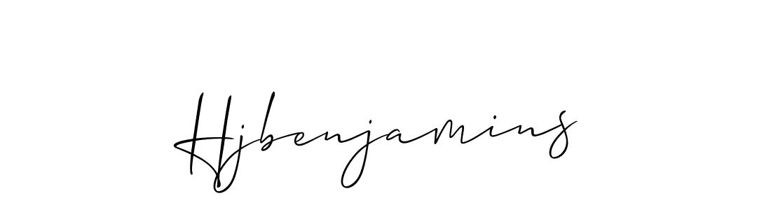 Similarly Allison_Script is the best handwritten signature design. Signature creator online .You can use it as an online autograph creator for name Hjbenjamins. Hjbenjamins signature style 2 images and pictures png