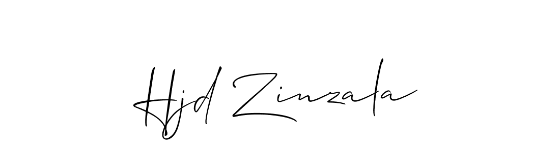 if you are searching for the best signature style for your name Hjd Zinzala. so please give up your signature search. here we have designed multiple signature styles  using Allison_Script. Hjd Zinzala signature style 2 images and pictures png