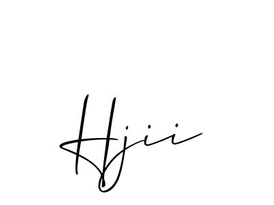 Make a short Hjii signature style. Manage your documents anywhere anytime using Allison_Script. Create and add eSignatures, submit forms, share and send files easily. Hjii signature style 2 images and pictures png