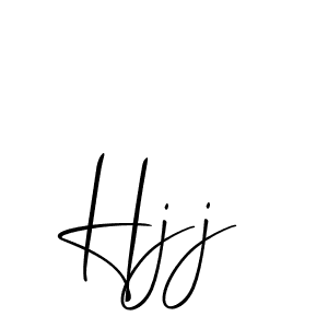 Also we have Hjj name is the best signature style. Create professional handwritten signature collection using Allison_Script autograph style. Hjj signature style 2 images and pictures png