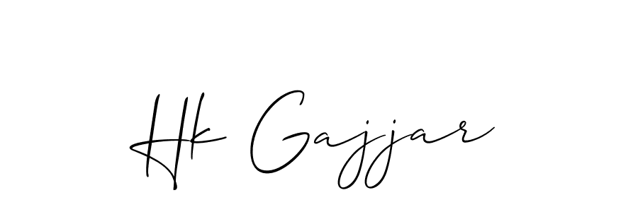 Best and Professional Signature Style for Hk Gajjar. Allison_Script Best Signature Style Collection. Hk Gajjar signature style 2 images and pictures png