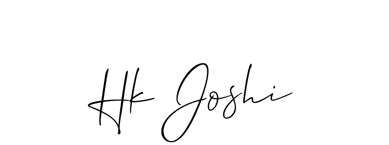 You can use this online signature creator to create a handwritten signature for the name Hk Joshi. This is the best online autograph maker. Hk Joshi signature style 2 images and pictures png