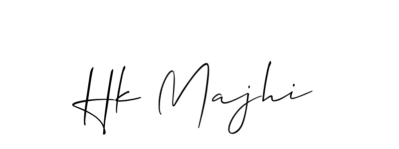 Once you've used our free online signature maker to create your best signature Allison_Script style, it's time to enjoy all of the benefits that Hk Majhi name signing documents. Hk Majhi signature style 2 images and pictures png