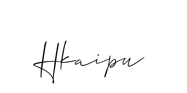 You can use this online signature creator to create a handwritten signature for the name Hkaipu. This is the best online autograph maker. Hkaipu signature style 2 images and pictures png