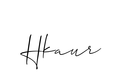 Hkaur stylish signature style. Best Handwritten Sign (Allison_Script) for my name. Handwritten Signature Collection Ideas for my name Hkaur. Hkaur signature style 2 images and pictures png
