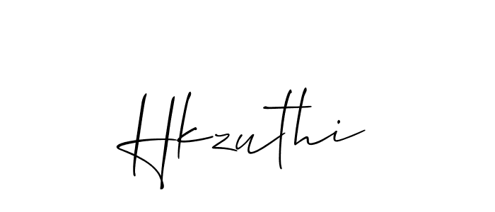 Once you've used our free online signature maker to create your best signature Allison_Script style, it's time to enjoy all of the benefits that Hkzuthi name signing documents. Hkzuthi signature style 2 images and pictures png
