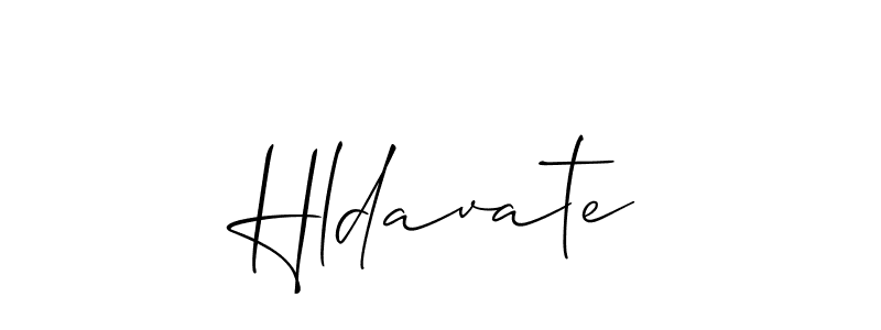 You should practise on your own different ways (Allison_Script) to write your name (Hldavate) in signature. don't let someone else do it for you. Hldavate signature style 2 images and pictures png