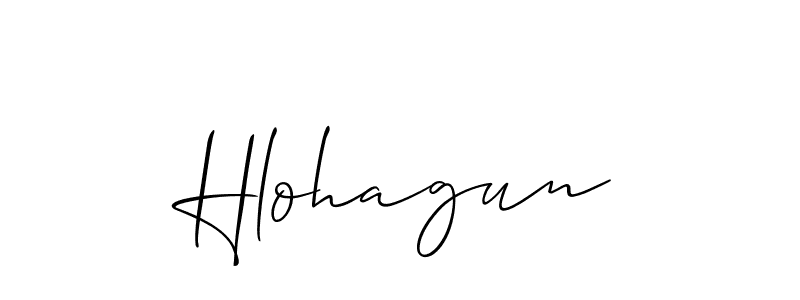 Make a beautiful signature design for name Hlohagun. Use this online signature maker to create a handwritten signature for free. Hlohagun signature style 2 images and pictures png