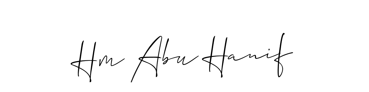 Best and Professional Signature Style for Hm Abu Hanif. Allison_Script Best Signature Style Collection. Hm Abu Hanif signature style 2 images and pictures png