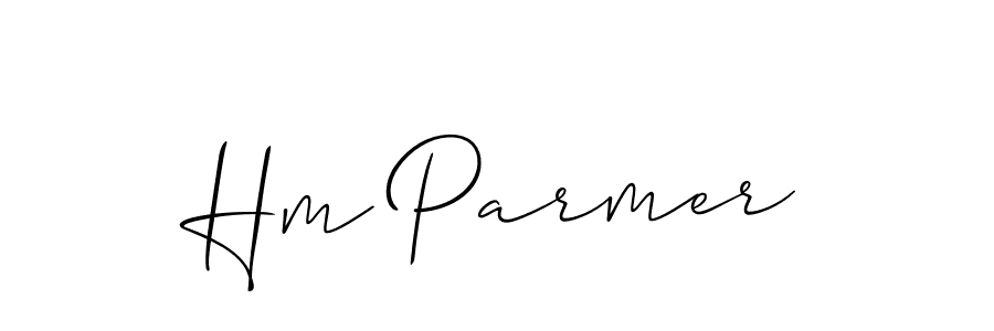 You can use this online signature creator to create a handwritten signature for the name Hm Parmer. This is the best online autograph maker. Hm Parmer signature style 2 images and pictures png