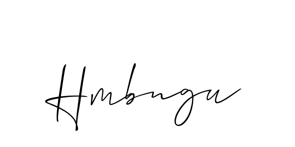 Allison_Script is a professional signature style that is perfect for those who want to add a touch of class to their signature. It is also a great choice for those who want to make their signature more unique. Get Hmbngu name to fancy signature for free. Hmbngu signature style 2 images and pictures png