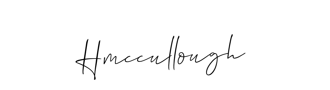 Make a short Hmccullough signature style. Manage your documents anywhere anytime using Allison_Script. Create and add eSignatures, submit forms, share and send files easily. Hmccullough signature style 2 images and pictures png